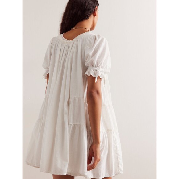 Free People White Mini Dress - Picture 6 of 10